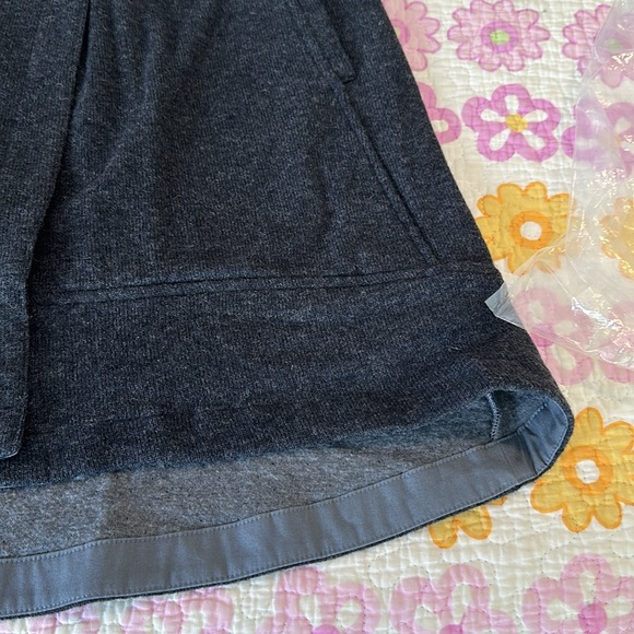 Toad Long Wool blend Tunic Vest Grey Black Medium New - Picture 7 of 13